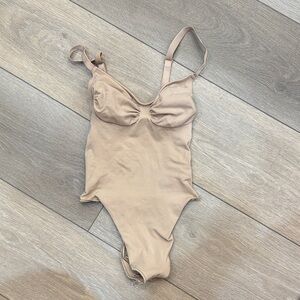 Skims Small nude Thong bodysuit